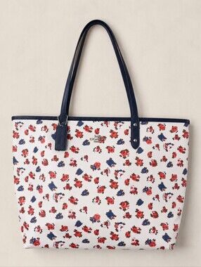 Coach | Bags | Coach Nwot Vintage Poppy For Peace Tote Limited